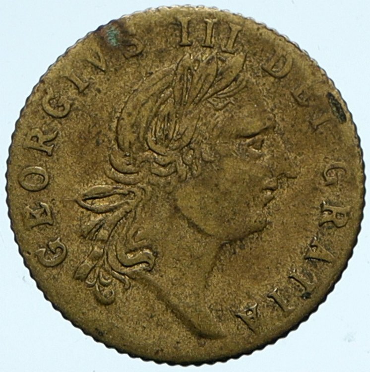 1788 GREAT BRITAIN United Kingdom UK King GEORGE III GAMING Token