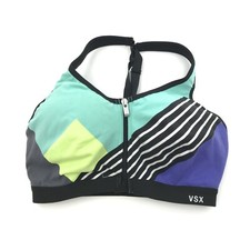 Victoria's Secret Sports Bra Knockout Max Underwire Front Close Size 32C