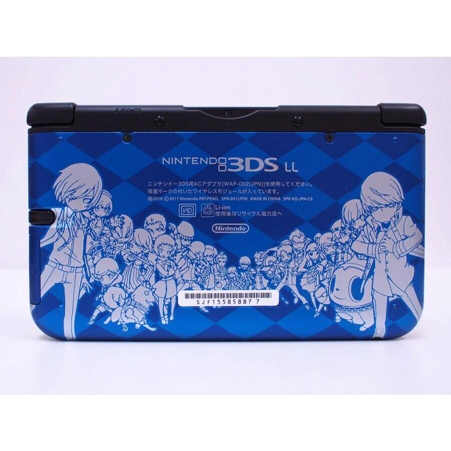 Nintendo 3DS XL LL Persona Q Blue Velvet Edition Shadow of Nintendo 3DS XL LL Persona Q Blue Velvet Edition Shadow of