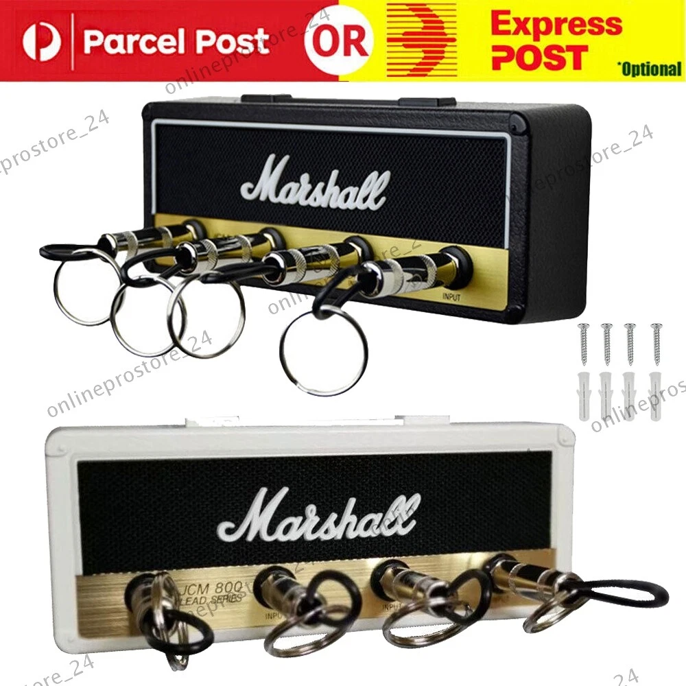 Marshall Key Holder Keychain Wall Mounted Storage Key Hooks Guitar Amp Key Rack