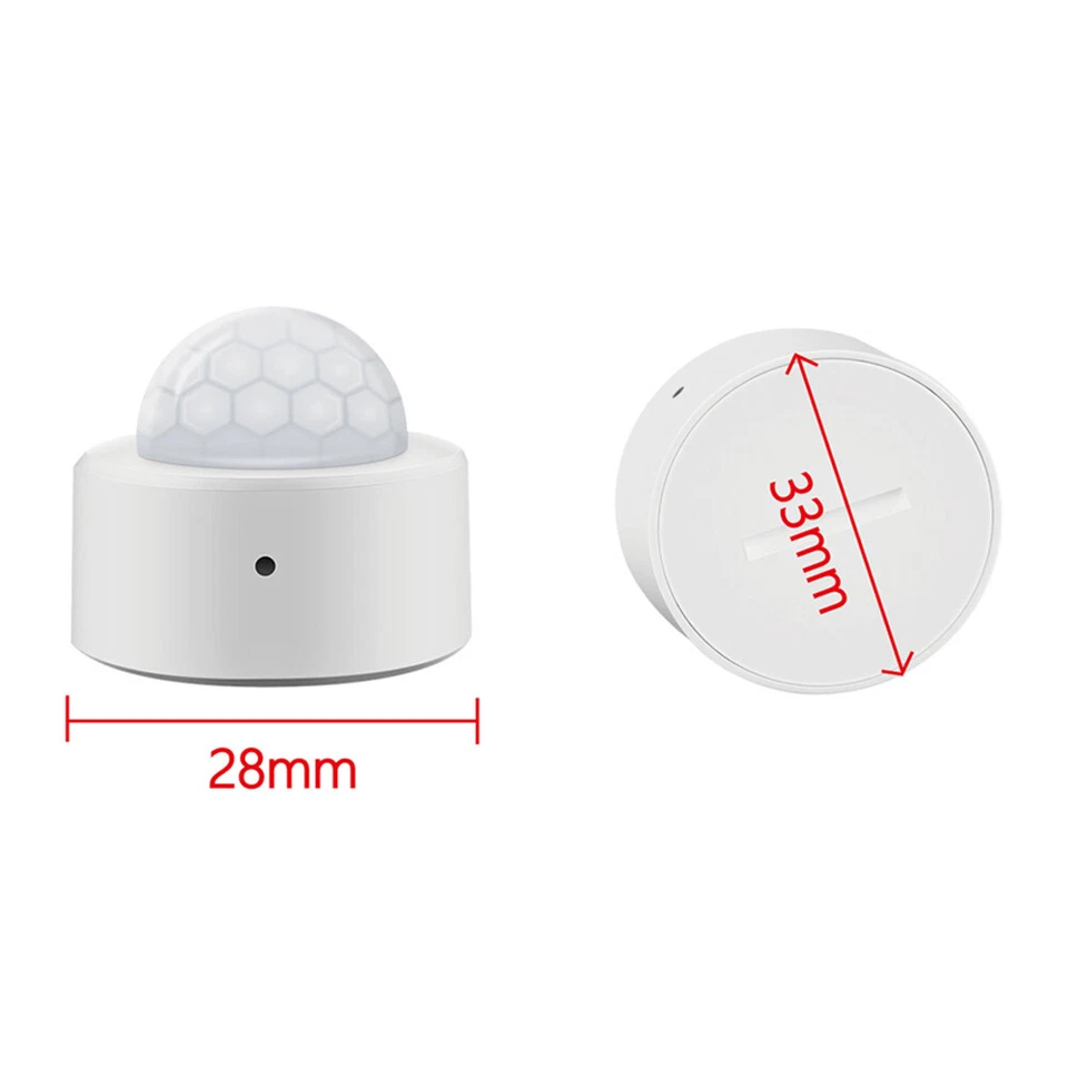 ZigBee 3.0 Human Motion Sensor 120° Angle Smart Home PIR Motion Sensor Detector - Image 2 of 4