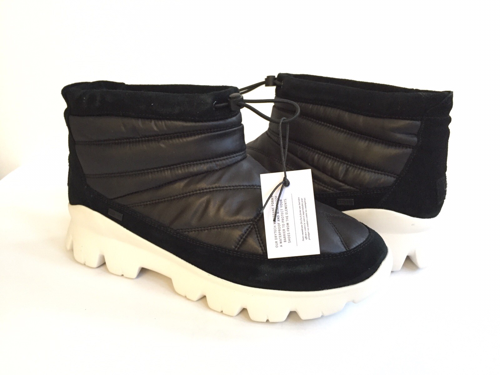 UGG Centara Black Waterproof Zip Ankle Sneakers US 11 EU 42 UK 9-image