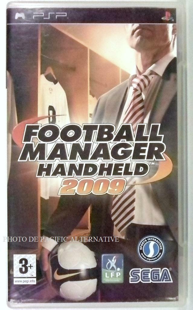 jeu FOOTBALL MANAGER HANDHELD 2009 pour sony PSP en francais gestion foot spiel