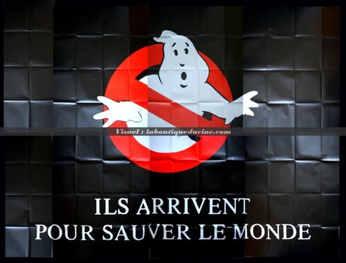 Poster Sos Ghosts Ghostbusters Cinema Gigante 4x3 Locandina Film Wide Bill Murray - Foto 1 di 1