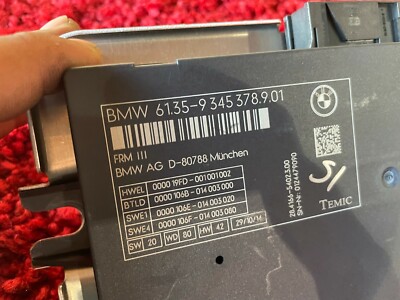 BMW OEM 11-16 X3 Electrical-control Module 61359383692 for sale  