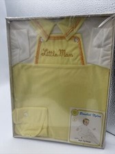 Vtg baby kiddie kover Back Zip Sleeper Birth -16lbs Brushed Nylon Little man