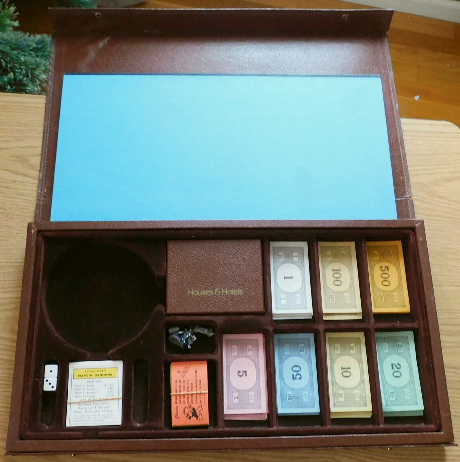 With Brown Case, Copyright 1961