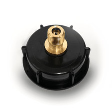 Brew barrel cap with co2 system for home beer.