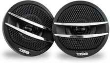 DS18 TX1S Car Audio 2" Super Tweeter Build In Crossover Silver 200 Watts - Pair
