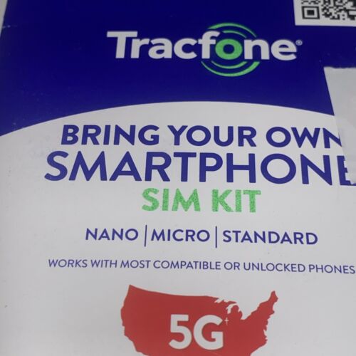 B Tracfone BYOP Bring Your Own Phone Sim Card 3/1 Kit CDMA Cell Phone - Picture 4 of 5