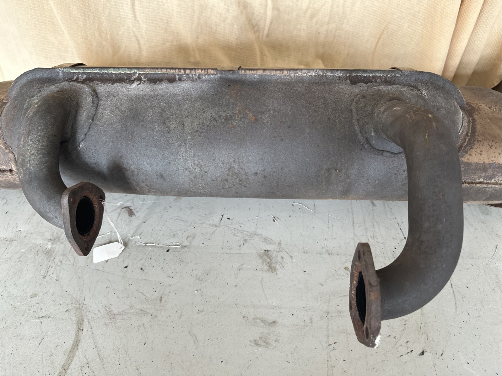 OEM Ferrari 308 GTBI/GTSI Mondial 8 Exhaust Muffler Silencer 114683