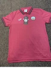 SWANSEA CITY MENS JOMA POLO SHIRT , VARIOUS SIZES ............ BNWT