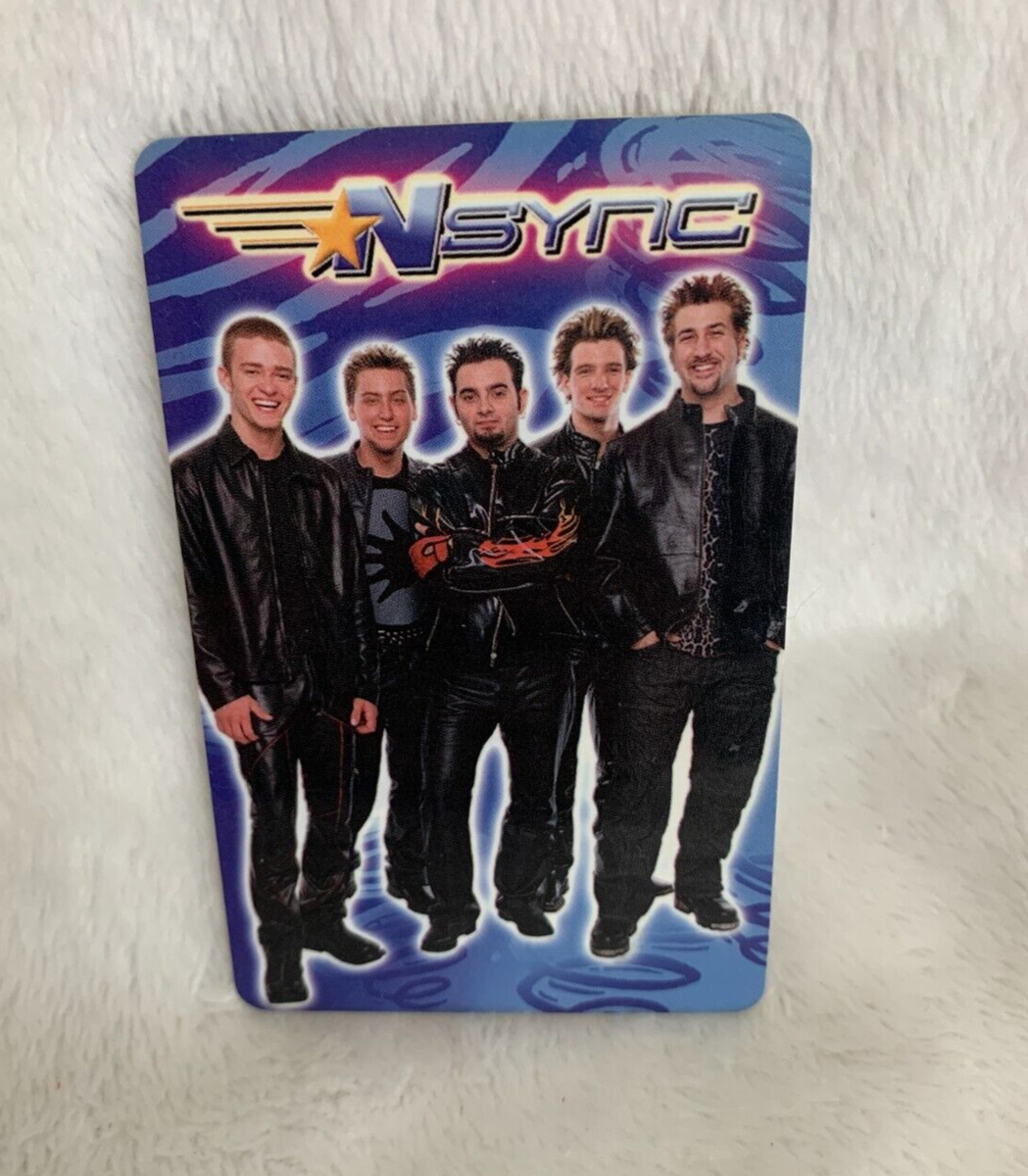 New VTG 2002 Winterland NSYNC Memorabilia Calendar Mini Card
