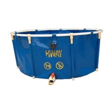 700L Collapsible Folding Round Koi Fish Holding Quarantine Show Tank Pond