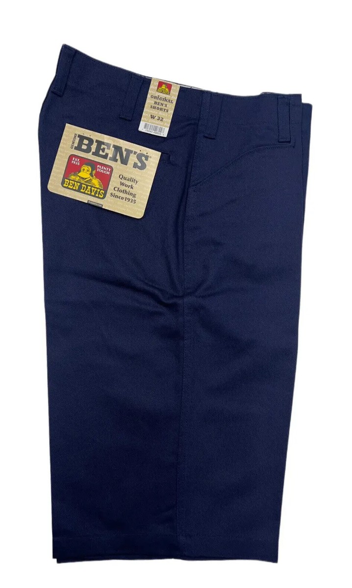 Original Ben Davis Shorts Navy Blue | eBay