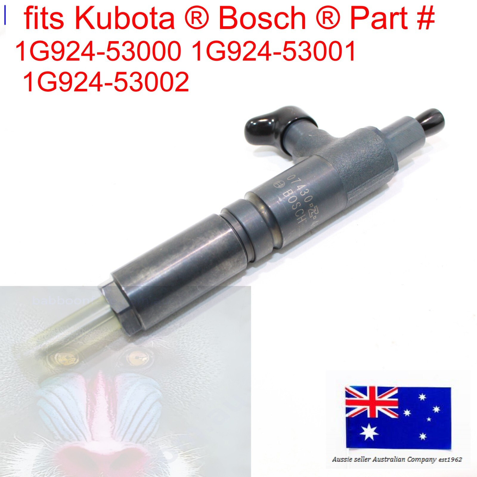Kubota Bosch Fuel Injector Injection Nozzle M126GXDTC M126XDTC M126XDTPC M4800SU