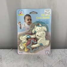 Vintage Carter  s Nursery Needs Klicking Cow Rattle Brand New Sealed 1992, Rare