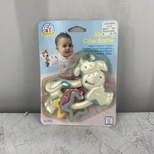 Vintage Carter’s Nursery Needs Klicking Cow Rattle Brand New Sealed 1992, Rare