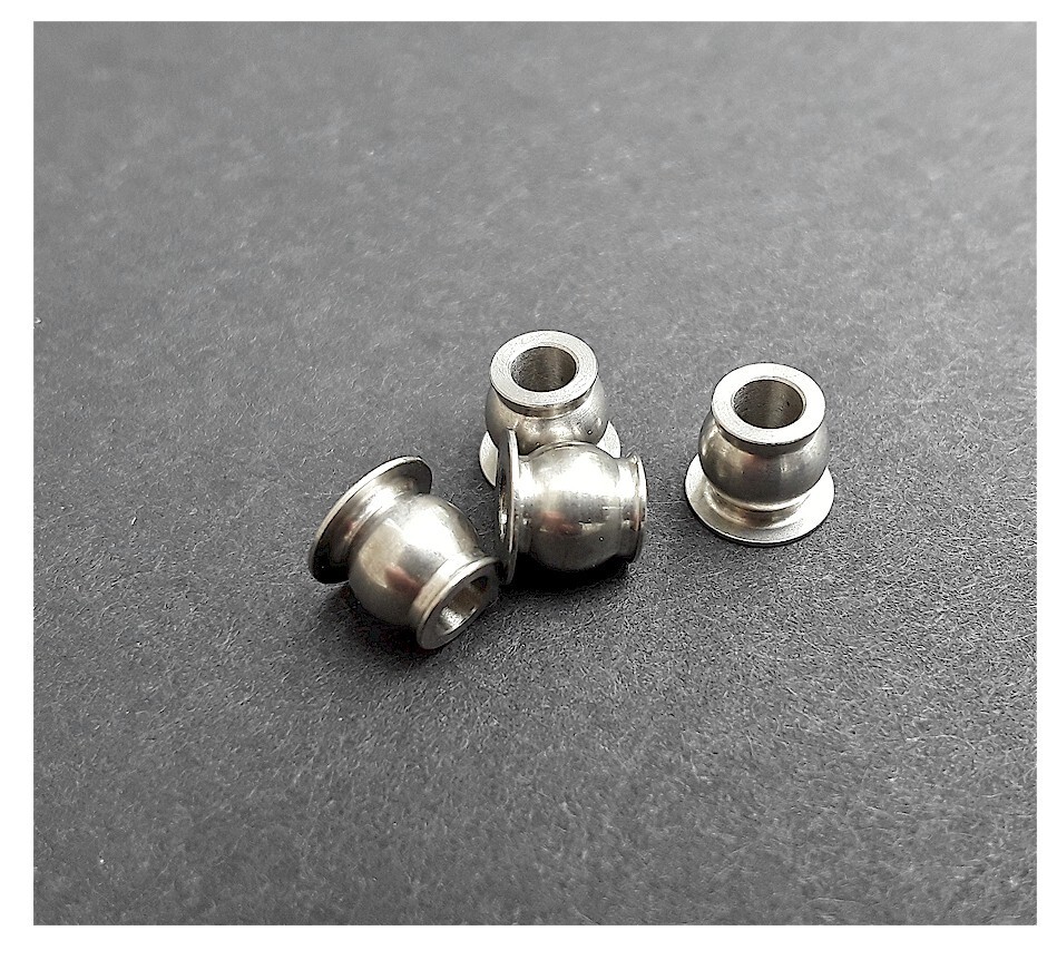 Team Associated RC10B74.1 B6.1 / B6.1D Shock Pivot Ball (4