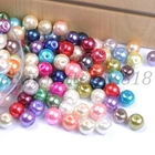 200X4MM 100X6MM 100X8MM 50X10MM Quality Czech GLASS PEARL Round & Loose BEADS