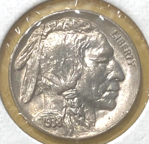 1938-D Buffalo Nickel Sharp Superb Gem BU GREAT LOOKING COIN!!!