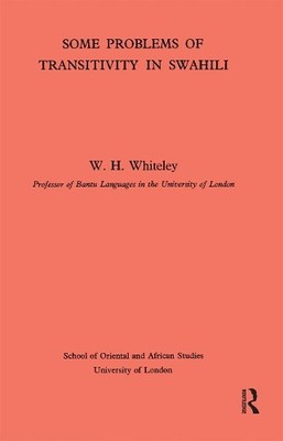 Some Problems of Transitivity in Swahili - 9780901877796