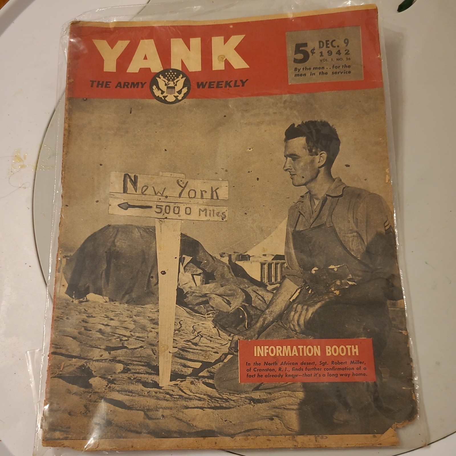 YANK Magazine - December 9  1942 WW2