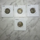 Lot Of 4 1937 P D S, 1938 D. Buffalo Nickel Full Date