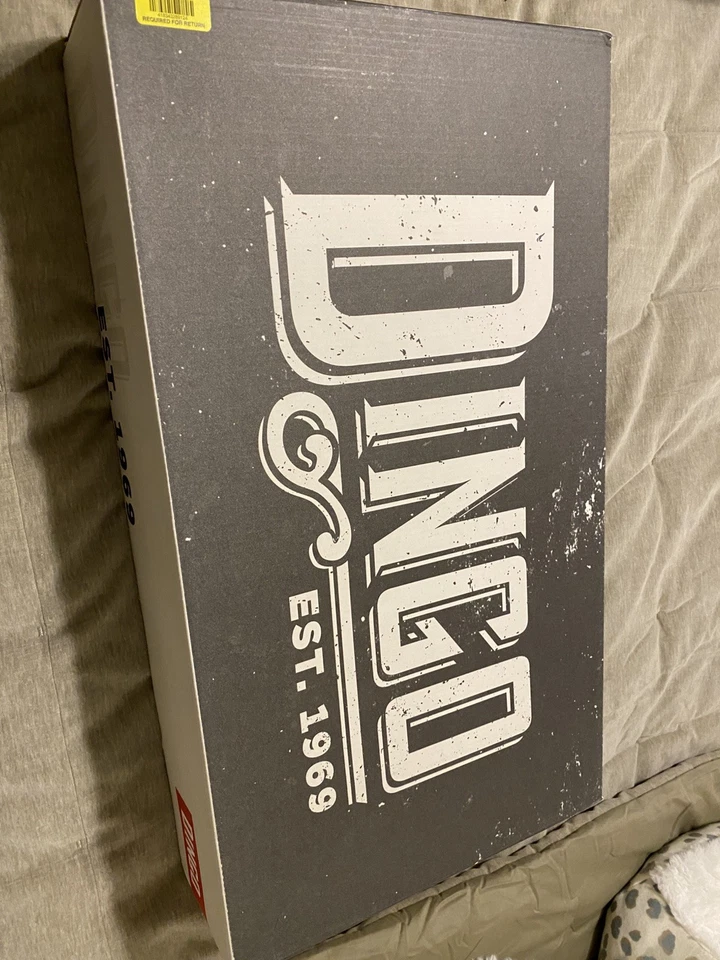 Dingo Poppy Mujer Flor Bordado Tachonado Cuero Vaquera Botas Amapola Dorado  Foto 2 de 4