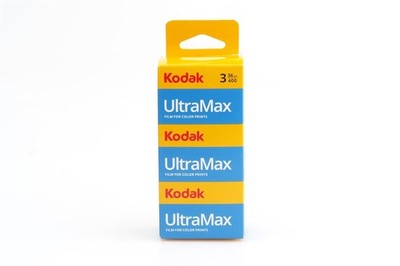 Kodak Ultra Max 400 ISO 135/36 Color Film 3x Pack 07/26