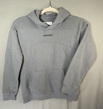 Abercrombie Kids Light Blue Hoodie Youth Size 9/10 Basic Relaxed Fit