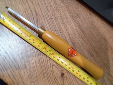 HENRY TAYLOR micro woodturning bedan 5/32"X5/32" W~1/8" at tip H~6 1/2" L~9 5/8"