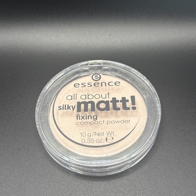 Essence All About Silky Matt Fixing Compact Powder #10 - Translucent Rose
