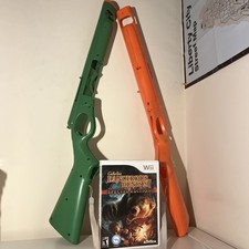 Cabela's Dangerous Hunts 2011 (Nintendo Wii) Video Game with 2 Guns - Tested