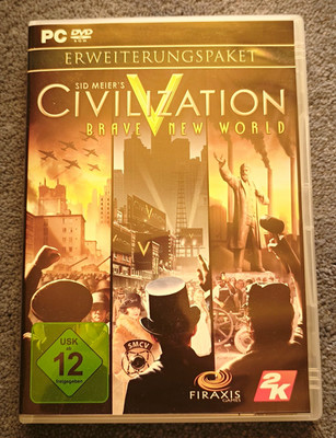 Sid Meier's Civilization V Brave New World PC DVD Erweiterung Tech Tree