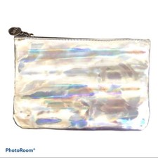 Opalescent Holographic Makeup Bag Iridescent Travel Pouch