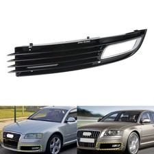 Links Schwar Stoßstangen Nebelscheinwerfer Abdeckun Für Audi A8 D3 4E2,4E8 08-10