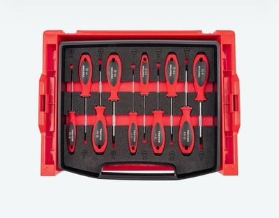 Tekton Tools DWZ90600 Phillips and Slotted Set - 4 Inch Shanks In L Boxx Case