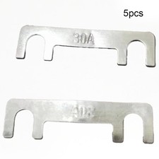 Car Repair Store Car Fuse Plate Car Fuse Kit Flat Type Silver 30A-100A Fuse