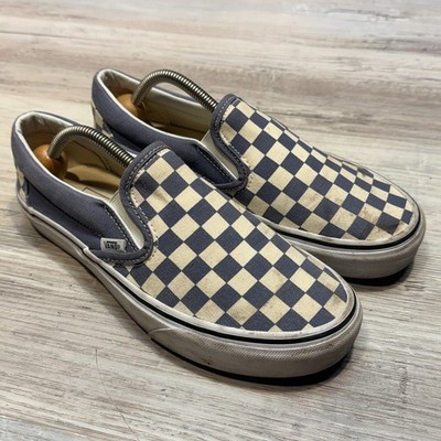 VANS Classic Slip On Checkerboard Sneakers 751505 Size 6.5 Women's 8