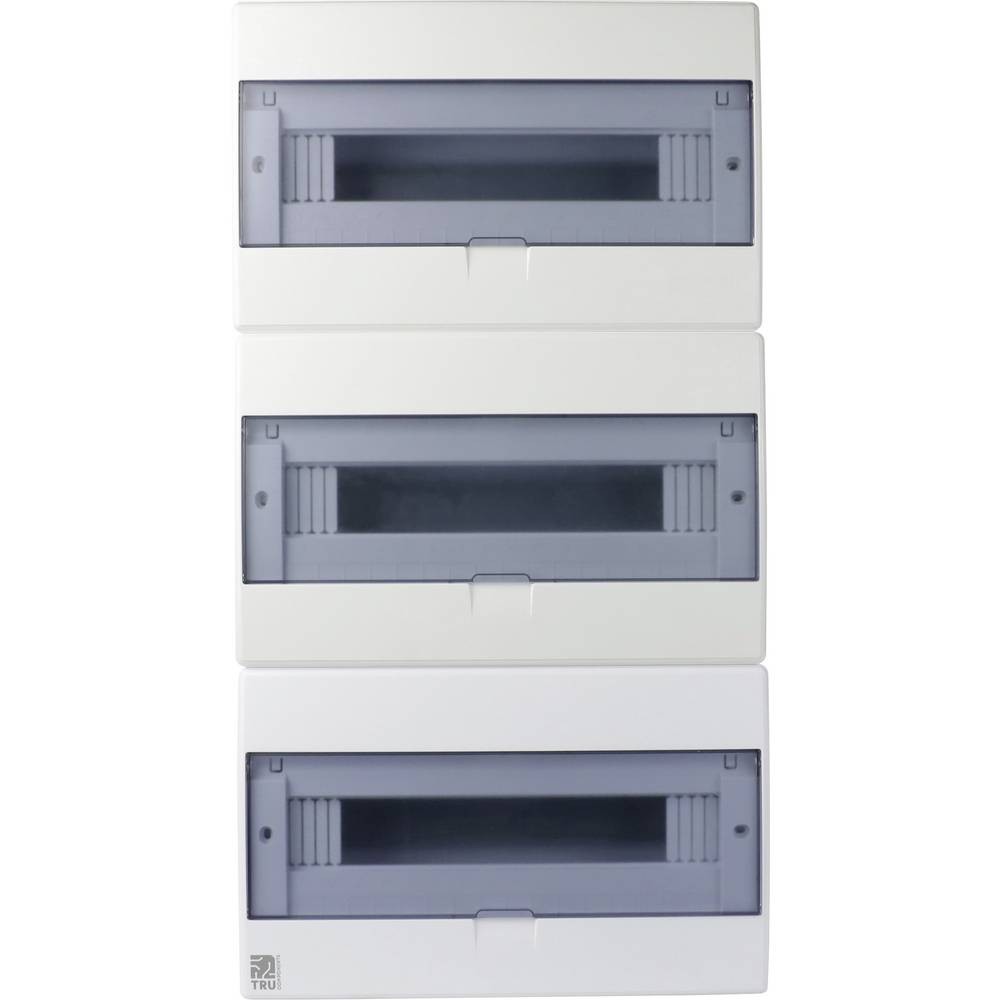 Tableau de distribution TRU COMPONENTS TC-GYB5-48 en acier et ABS 366x690x95 mm