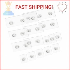 EILKBLA 15 Pack Shower Caddy Adhesive Replacement - Strong No Drilling Shower Sh