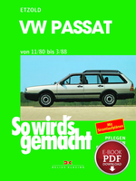 PDF VW Passat B2 Benziner (80-88) Reparaturanleitung So Wird`S Gemacht