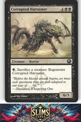 Corrupted Harvester - Scars of Mirrodin - MTG - Uncommon - #59 - NM