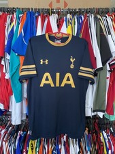 TOTTENHAM HOTSPUR 2016 2017 AWAY FOOTBALL SHIRT SOCCER JERSEY UNDER ARMOUR sz L
