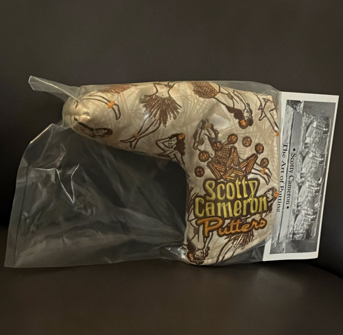 Scotty Cameron Hawaiian Open Hula Girl Putter Headcover Beige/Brown 100186