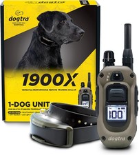 Dogtra 1900X Remote Training Collar 3/4 Mile Range, Boost and XPP Vibration