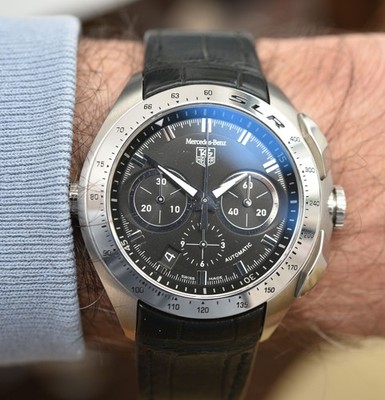 Atemberaubender Tag Heuer Chronograph! Mercedes SLR! 45mm Gehäuse! Cal. 17 ! Limited Ed.