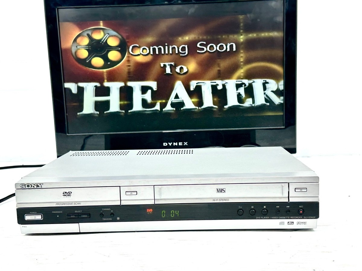 SONYDVDプレイヤー Sony SLV-D360P DVD/VCR Combo Player Hi-Fi Progressive Scan Tested