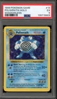 Pokemon Poliwrath Base Set Shadowless Holo Rare #13 PSA 5